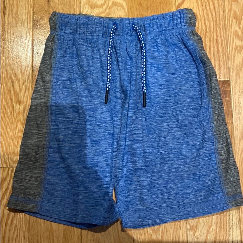 Hanna Andersson Blue and Gray Athletic Shorts